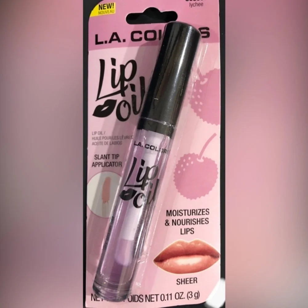 3pack pomegranate, lychee & grapefruit scented moisturizing & nourishing lip oil